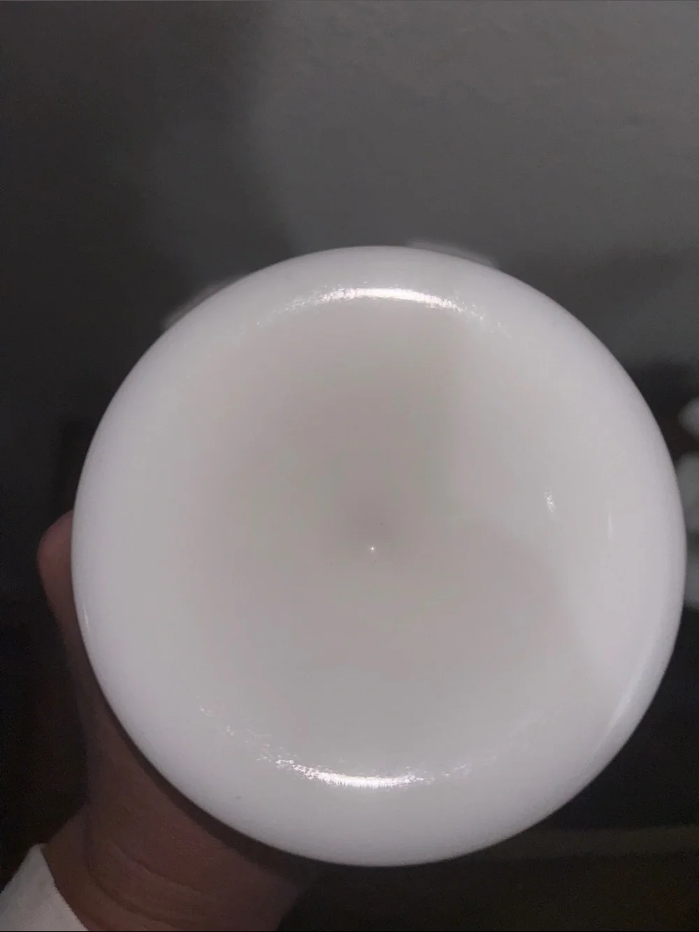 White Hobnail Milk Glass Compote Pedestal Bowl